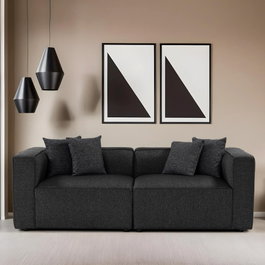 Atelier Del Sofa Mora XL 2 Seat - Antracita